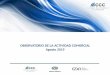 OBSERVATORIO DE LA ACTIVIDAD COMERCIAL Agosto 2019...2019/08/08  · El Observatorio Comercial tiene como objetivo monitorear la actividad comercial de la ciudad de Córdoba y tener