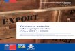Comercio exterior silvoagropecuario: años 2014-2016 · 2018. 11. 5. · Período 2014-2016 0 10.000 20.000 30.000 40.000 2014 2015 2016 Millones de dólares Exportaciones Importaciones