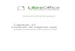 Capítulo 12 - Materiales TICmaterialestic.es/manuales/LibreOffice-Writer... · otras referencias cruzadas insertadas por LibreOffice no son vínculos activos. • Un objeto, como