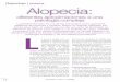 Reportaje | alopecia Alopecia · Reportaje | alopecia 12 SEPTIEMBRE-OCTUBRE 2015 | L La pérdida del pelo es una de las principales preocupaciones estéticas de hombres y mujeres