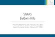 SNAPS Baldwin Hills - ww2.arb.ca.gov...•Los resultados se transmiten cada hora en el sitio web del proyecto •Informe publicado después de la finalización del monitoreo Cantidad
