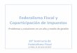 Federalismo Fiscal y Coparticipación de Impuestos · Fallo de la Corte, devolución del 1,9 AFIP a la masa coparticipable ($ Millones) Provincia 2016 2017 (E) San Luis 383 - Santa