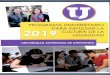 Transparencia - Universidad Autónoma de Chihuahuatransparencia.uach.mx/convocatoria/PUCL 2019.pdf · Cultura de la Legalidad en las Semanas Académicas y Culturales. ¿CÓMO ANDAMOS?