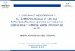 Presentación de PowerPoint - FODESEP€¦ · Institucional y el Rol de la Alta Dirección de las IES María Claudia Lombo Liévano Consultora en Educación Superior y Liderazgo Social