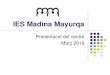 IES Madina Mayurqa - REDOLSredols.caib.es/c07007371/wp-content/uploads/sites/99/... · 2019. 12. 3. · future! 3r d’ESO Intercanvi epistolar català-occità 1r i 2n d'ESO i 1r