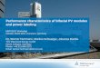 Performance characteristics of bifacial PV modules and power …npv-workshop.com/...2017/...characteristics_and_module_power_labe… · constant module temperature: 100 – 200 –
