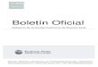 Boletín Oficial - Buenos Aires...Nº Boletín Oficial - Publicación oficial - Ordenanza Nº 33.701 - Ley Nº 2739 Reglamentado por Decreto N° 964/08 - Director responsable: Dr