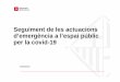 Seguiment de les actuacions d’emergència a l’espai públic per ......(sentit mar) Sants - Sant Medir (pl. Espanya) IMD febrer juny 0 500 1000 1500 2000 2500 Girona - Consell de