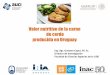 Valor nutritivo de la carne de cerdo producida en Uruguay...Desarrollo de capacidades en Ciencias de la Carne y caracterización del valor nutritivo de las carnes comercializadas en
