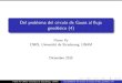Del problema del c䐀rculo de Gauss al flujo geod䐀sico (4)irma.math.unistra.fr/~py/Documents/tabasco4.pdf · 2018. 9. 14. · Del problema del c´ırculo de Gauss al ﬂujo geod´esico