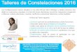 Talleres de Constelaciones 2016 - Improving...Talleres de Constelaciones 2016 VIRCENTER: C/ Serrano Jover 6, bajo Madrid 28013 PRECIO: 45 euros (IVA incluido). Plazas limitadas Para