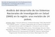 Análisis del de los Sistemas Nacionales de Investigación ...F3nSNIS%20Cuba%202009%… · Foro Nacional de Investigación en Salud • Asamblea Nacional de Investigadores. Venezuela