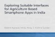 Rakshit Agrawal, Mridu Atray, S. Krishna Sundari · Rakshit Agrawal, Mridu Atray, S. Krishna Sundari •Trends in Indian Mobile market •Emerging low-cost variants of Smartphone