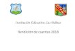 Institución Educativa Las Palmas Rendición de cuentas 2018master2000.net/recursos/menu/502/4633/mper_60191_Rendicion de cuentas... · Institución Educativa Las Palmas Transporte