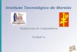 Instituto Tecnológico de Moreliasagitario.itmorelia.edu.mx/mfraga/materias/arqui/unidad1a.pdf · Arquitectura: Atributos de una computadora que son visibles a un programador, o que