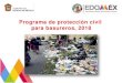 Programa de protección civil para basureros, 2018cgproteccioncivil.edomex.gob.mx/sites/cgproteccioncivil.edomex.go… · Categorización de los residuos de manejo especial de la