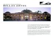 MUSEO NACIONAL BELLAS ARTESBELLAS ARTES MUSEO NACIONAL En 1905, el diseño del Palacio de Bellas Artes fue en-cargado al arquitecto chileno-francés Émile Jéquier, que se inspiró