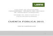 CUENTA PÚBLICA 2015 - ORFIS Veracruz I/V… · FASE DE COMPROBACIÓN COLEGIO DE EDUCACIÓN PROFESIONAL TÉCNICA DEL ESTADO DE VERACRUZ (CONALEP) 49 CUENTA PÚBLICA 2015 INFORME DEL