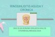 New SINUSITIS AGUDA Y CRONICA · 2017. 5. 20. · Sinusitis aguda o crónica Frontal, (mitad de la frente y en la raiz de la nariz) Secreción nasal y retronasal purulenta, amarillenta