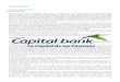 CONTRATO ÚNICO - Capital Bank€¦ · Contrato Único de Servicios Bancarios: Se reﬁere al presente contrato que recoge los términos y condiciones que regulan el manejo de los