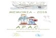 A.P.A.C.asociacion-apac.org/PDF/Memoria2018.pdf · oportunidad de quedar embarazada. ACONDROPLASIA Esta patología del crecimiento está englobada en las llamadas displasias óseas