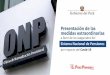 Presentación de PowerPoint · Presentación de las medidas para atender a los afiliados y pensionistas del Sistema Nacional de Pensiones PERú PRIMER' Gobierno del Perú Situación