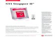 Productos antiincendios STI Stopper II - STI-1130.pdf · STI-1250-ES Sin el cuerno para el monte parejo STI-3150-ES Sin el cuerno para el monte de superficie expuso conducto las aplicaciones
