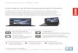 Informática de nivel empresarial para móviles.€¦ · El ThinkPad® T460p combina la informática de nivel empresarial con la durabilidad acreditada por las especificaciones militares