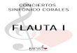 FLAUTA I - agustin-benencia.com.ar · OBRA AUTOR PÁGINA 1 Sinfonía 40 primer mov (Orq. Sinf.) W A Mozart Pág. 6 2 Tico Tico no fuba (Orq. Sinf.) Zequinha de Abreu Pág. 10 3 Danza
