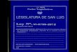 Legajo Ley VI-0799-2012€¦ · Habiéndose creado la Comisión Permanente de Confrol de Legalidad de Ordenanzas dictadas por Intendentes Comisionados Municipales provinciales mediante