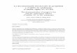 La documentación del derecho de propiedad y el delito de ... · y el delito de estelionato (Castilla, siglos XV-XVIII) ... jusqu’à l’introduction du Registre Foncier un siècle