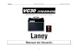 Laney VC30 - Mogar Music Iberica...Laney VC30 (112-210-212) Manual de Usuario 4 ANTES DE ENCENDER LA UNIDAD Desembale el amplificador y compruebe que el cable de fábrica tiene toma