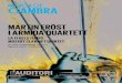 MARTIN FRÖST I ARMIDA QUARTETT - L'Auditori · 2017. 11. 7. · MESSIAEN Avinyó 1908 – París 1992 Quatuor pour la fin du temps (1940) 54’ I. Liturgie de cristal II. Vocalise,