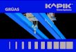 GRÚAS - KAPIK · especificaciones tÉcnicas modelo ac e725 tensiÓn mÁxima 250v corriente mÁxima 6a temperatura trabajo-10º c a 50º c pulsadores 3 para programación (s1, s2,