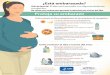 ¿Está embarazada? Proteja su embarazo€¦ · ¿Está embarazada? Advertencia: El zika está asociado con algunos defectos congénitos. No existe una vacuna para prevenir la infección