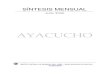 AYACUCHO€¦ · ayacucho Síntesis Mensual - Región Ayacucho Julio 2006 B C.R.P – Sede Regional Huancayo –Departamento de Estudios Económicos