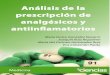 Análisis de la prescripción de analgésicos y antiinflamatorios · 18. Analgésicos Opioides Menores, variable cualitativa: a. Morfina. b. Petidina. c. Metadona. d. Fentanilo. e