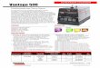 Vantage 500 S - Teinsersateinsersa.com/administrator/sistema/files/... · • El modo CC-Electrodo está optimizado para el uso de electrodos en general, como el 7018, bajo hidrógeno