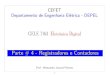 Parte # 4 - Registradores e Contadoresjacoud/cefet/EletronicaDigital06.pdf · 2 - Contador Johnson Prof. Alessandro Jacoud Peixoto. GELE 7163 Eletroˆnica Digital 31 2 - Contadores