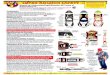 Manual de Instrucción/Especificación 2012 para el Arnés ......Pagina 2 Etiquetas del Indicador de Caídas / En Caso de una Caída Libre: ¡Advertencia!: Inspeccione las etiquetas