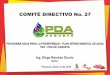 COMITÉ DIRECTIVO No. 27 - PDA Caquetapdacaqueta.gov.co/attachments/article/341/Comite_Directi... · 2018. 2. 13. · PROGRAMA AGUA PARA LA PROSPERIDAD - PLAN DEPARTAMENTAL DE AGUA