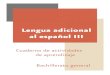 Lengua adicional al español III - bcd.cobach.edu.mx DE ACTIVIDADES/… · lista de cotejo para evaluar el ejercicio (definir el significado de los conceptos y verbos) y la participación