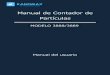 Manual de Contador de Partículas - Kanomax · 2018. 3. 14. · MODELO 3888/3889 . Nombres y funciones de las partes i Lista de componentes Estándar Elementos MODELO Funciones Cuerpo