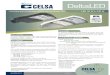 CELSA Delta LED · Opcionalmente puede suministrarse con base para fotocontrol, portafusibles encapsulado, fusibles, sistema antihurto y sistema antirrobo. TAPA CONJUNTO ELÉCTRICO: