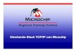 Diseñando Stack TCP/IP con Micochip€¦ · IP y Direcciones de MAC Direcciones del protocolo de Internet (IP) Ai d ftAsignada por software Cuatro bytes separados por puntos: 192