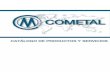 Catálogo de Productos y Servicios COMETAL S.A.prokcssmedia.blob.core.windows.net/sys-master... · El antimonio se obtiene mediante la reducción directa del sulfuro con hierro, o