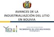 EMPRESA PUBLICA NACIONAL ESTRATEGICA YACIMIENTOS …...co-precipitaciÓn: nmc. empresa publica nacional estrategica . yacimientos de litio bolivianos . planta piloto de materiales
