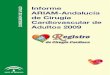 Informe ARIAM-Andalucía de Cirugía Cardiovascular de ......Informe ARIAM-Andalucía de Cirugía Cardiovascular de Adultos 2009 EDITA: Junta de Andalucía. Consejería de Salud ISBN:
