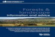 Title - size 1 Forests & landscape Title - size 2 · 2018. 3. 14. · 2 | Forests and landscape: information and advice It is now 50 years since the Forestry Commission appointed