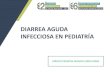 DIARREA AGUDA INFECCIOSA EN PEDIATRÍA - ESECS Auna · 2017. 11. 24. · En niños mayores, E. coli difusamente adherente y E. coli enterotoxigénica fueron más frecuentemente aislados